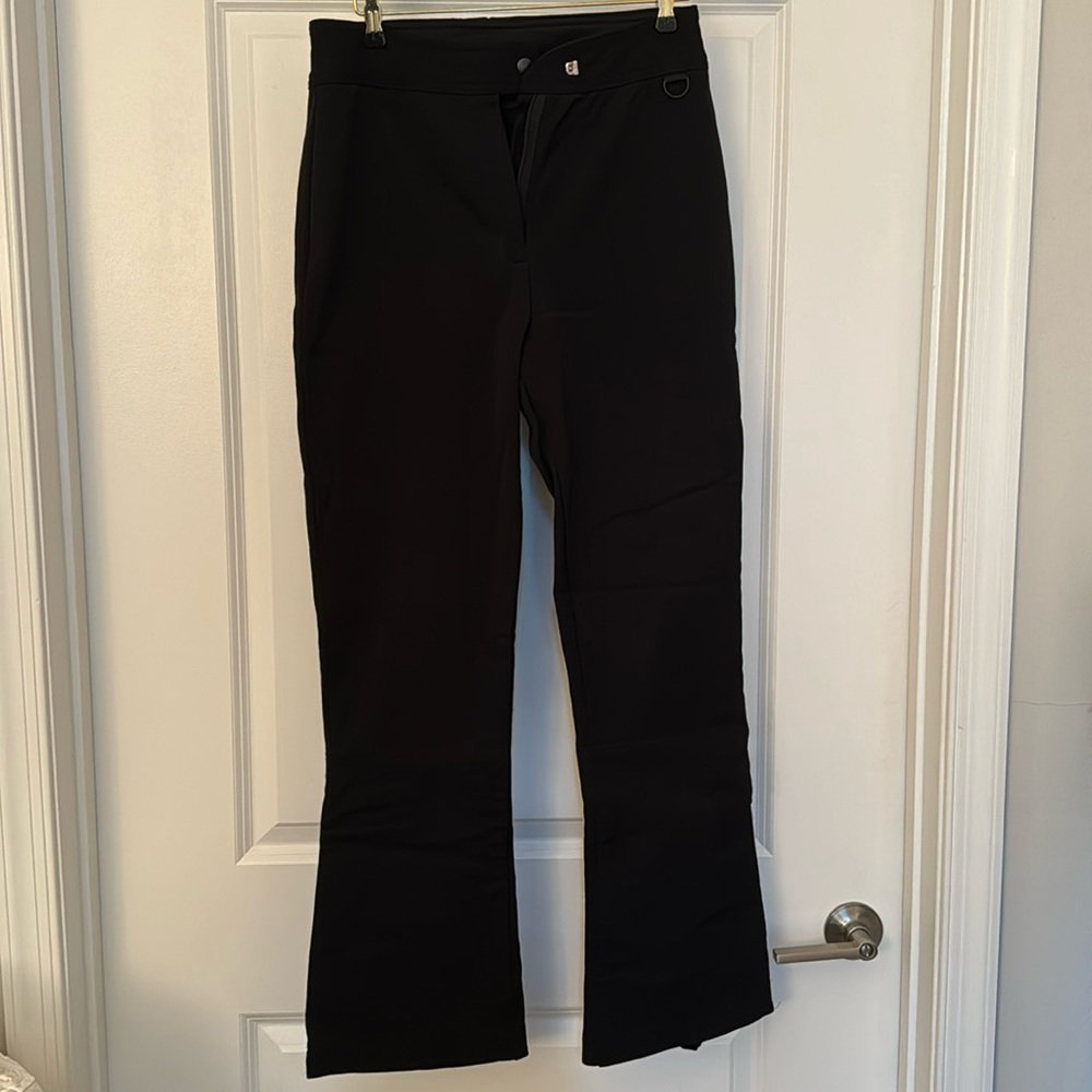 Black ski pants